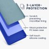 Etui Kwmobile do Google Pixel 7a, niebieskie, silikonowe, KWM000019YE044C