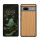 Etui Kwmobile do Google Pixel 7a, brązowe, drewno/silikon, KWM000019YJ003C