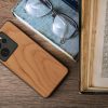 Etui Kwmobile do Xiaomi 13T/13T Pro, brązowe, drewno/silikon, KWM000020IQ003C