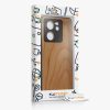 Etui Kwmobile do Xiaomi 13T/13T Pro, brązowe, drewno/silikon, KWM000020IQ003C