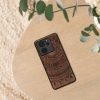 Etui Kwmobile do Xiaomi 13T/13T Pro, brązowe, drewno/silikon, KWM000020IR005C