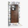 Etui Kwmobile do Xiaomi 13T/13T Pro, brązowe, drewno/silikon, KWM000020IR005C