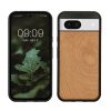 Etui Kwmobile do Google Pixel 8a, brązowe, drewno/silikon, KWM000020KR002C