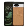 Etui Kwmobile do Google Pixel 8a, brązowe, drewno/silikon, KWM000020KR002C