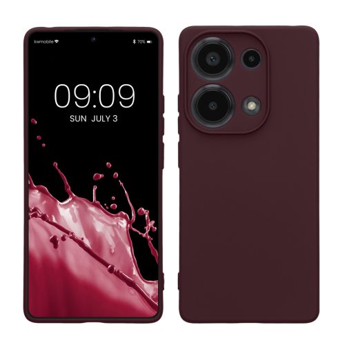 Etui Kwmobile do Xiaomi Redmi Note 13 Pro, fioletowe, silikonowe, KWM000020NZ003C