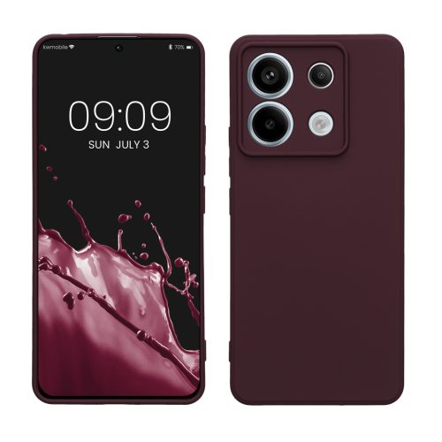 Etui Kwmobile do Xiaomi Redmi Note 13 Pro 5G, fioletowe, silikonowe, KWM000020OA003C