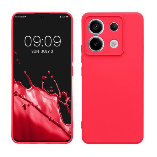 Etui Kwmobile do Xiaomi Redmi Note 13 Pro 5G, różowe, silikonowe, KWM000020OA005C
