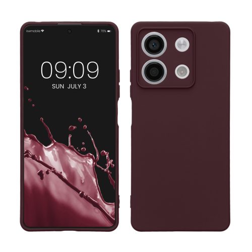 Etui Kwmobile do Xiaomi Redmi Note 13, Fioletowe, Silikonowe, KWM000020OB003C