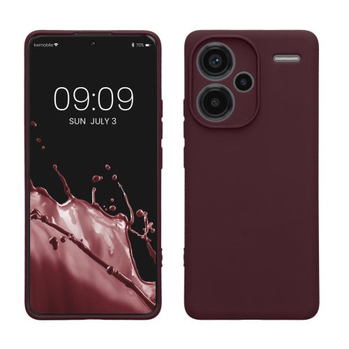 Etui Kwmobile do Xiaomi Redmi Note 13 Pro Plus 5G, Fioletowe, Silikonowe, KWM000020OC003C