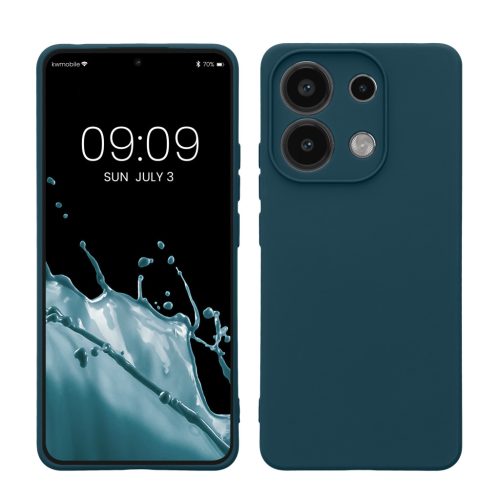 Etui Kwmobile do Xiaomi Redmi Note 13, niebieskie, silikonowe, KWM000020OD004C