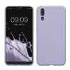 Etui Kwmobile do Huawei P20, jasnofioletowe, silikonowe, KWM000008PX015C