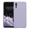 Etui Kwmobile do Huawei P20, jasnofioletowe, silikonowe, KWM000008PX015C