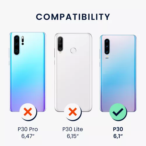 Etui Kwmobile do Huawei P30, jasnozielone, silikonowe, KWM000009MF019C