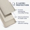 Etui Kwmobile do Google Pixel 7a, kremowe, silikonowe, KWM000019YE045C