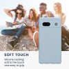 Etui Kwmobile do Google Pixel 7a, jasnoniebieskie, silikonowe, KWM000019YF021C