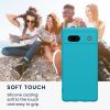 Etui Kwmobile do Google Pixel 7a, jasnoniebieskie, silikonowe, KWM000019YF023C
