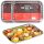 Set 2 tavi BBQ din otel inoxidabil Navaris, 34x24 cm, cu gauri de ventilatie, NAV000038EP001C