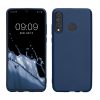 Etui Kwmobile do Huawei P30 Lite, niebieskie, silikonowe, KWM000009NH064C