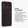 Etui Kwmobile do Huawei P30 Lite, Ciemny Fiolet, Silikon, KWM000009NH065C