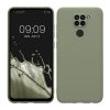 Etui Kwmobile do Xiaomi Redmi Note 9, jasnozielone, silikonowe, KWM000011FI018C