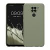 Etui Kwmobile do Xiaomi Redmi Note 9, jasnozielone, silikonowe, KWM000011FI018C