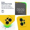 Etui Kwmobile do Xiaomi Redmi Note 12, żółte, silikonowe, KWM000018UL014C