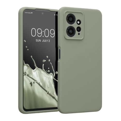 Etui Kwmobile do Xiaomi Redmi Note 12, jasnozielone, silikonowe, KWM000018UL016C