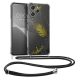 Etui Kwmobile ze smyczą do Xiaomi Redmi 12, wielokolorowe, silikonowe, KWM0000209P002C