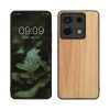 Etui Kwmobile do Xiaomi Redmi Note 13 Pro 5G, brązowe, drewno/silikon, KWM000020LJ002C