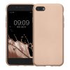Etui Kwmobile do Apple iPhone SE (2022)/iPhone SE (2020)/iPhone 8, złote, silikonowe, KWM0000085R012C