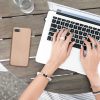 Etui Kwmobile do Apple iPhone SE (2022)/iPhone SE (2020)/iPhone 8, złote, silikonowe, KWM0000085R012C