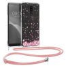 Etui Kwmobile ze smyczą do Huawei Mate 10 Lite, wielokolorowe, silikonowe, KWM000010KZ003C