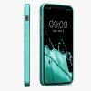 Etui Kwmobile do Apple iPhone 12/iPhone 12 Pro, zielone, silikonowe, KWM000013WJ009C