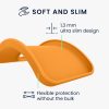 Etui Kwmobile do Motorola Moto E13, pomarańczowe, silikonowe, KWM000018HK007C