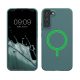 Etui Kwmobile do Samsung Galaxy S22 Plus, jasnozielone, silikonowe, KWM000021RC002C