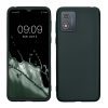 Etui Kwmobile do Motoroli Moto E13, zielone, silikonowe, KWM000022OW003C