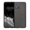 Etui Kwmobile do Motorola Moto E13, szare, silikonowe, KWM000022OW006C