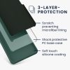 Etui Kwmobile do Motorola Moto G24/Moto E14/Moto G04, zielone, silikonowe, KWM000022RP002C