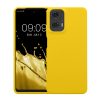 Etui Kwmobile do Motorola Moto G24/Moto E14/Moto G04, żółte, silikonowe, KWM000022RP005C
