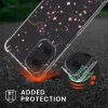 Etui Kwmobile ze smyczą do Motorola Moto G24/Moto E14/Moto G04, wielokolorowe, silikonowe, KWM000022RT001C