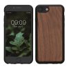 Etui Kwmobile do Apple iPhone SE (2022)/iPhone SE (2020)/iPhone 8, brązowe, drewno/silikon, KWM000022RU001C