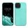 Etui Kwmobile do Apple iPhone 15, zielone, silikonowe, KWM000022RX002C