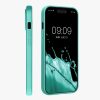 Etui Kwmobile do Apple iPhone 15, zielone, silikonowe, KWM000022RX002C