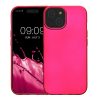 Etui Kwmobile do Apple iPhone 15, różowe, silikonowe, KWM000022RX003C