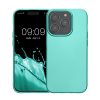 Etui Kwmobile do Apple iPhone 15 Pro, zielone, silikonowe, KWM000022RY002C