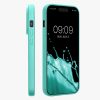Etui Kwmobile do Apple iPhone 15 Pro, zielone, silikonowe, KWM000022RY002C