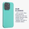Etui Kwmobile do Apple iPhone 15 Pro, zielone, silikonowe, KWM000022RY002C