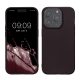 Etui Kwmobile do Apple iPhone 15 Pro, ciemnofioletowe, silikonowe, KWM000022RY005C