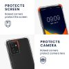 Etui Kwmobile ze smyczą do Motorola ThinkPhone, przezroczyste/czarne, silikonowe, KWM000022RZ001C