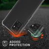 Etui Kwmobile ze smyczą do Motorola ThinkPhone, przezroczyste/czarne, silikonowe, KWM000022RZ001C